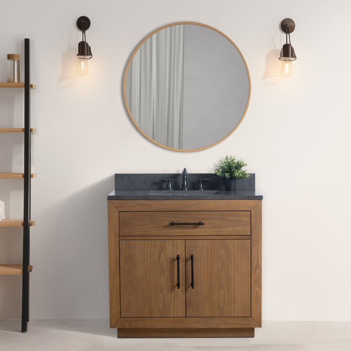 20"/24"/36"/42"/48"/60"/72" Bathroom Vanity with Sink and Top, With Soft Closing Doors