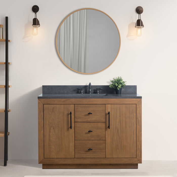 20"/24"/36"/42"/48"/60"/72" Bathroom Vanity with Sink and Top, With Soft Closing Doors