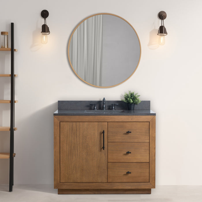 20"/24"/36"/42"/48"/60"/72" Bathroom Vanity with Sink and Top, With Soft Closing Doors