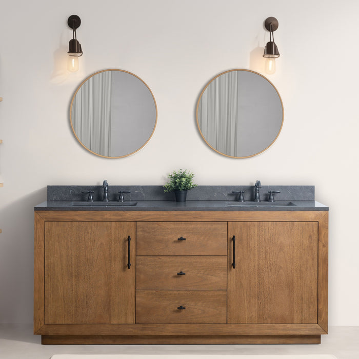 20"/24"/36"/42"/48"/60"/72" Bathroom Vanity with Sink and Top, With Soft Closing Doors