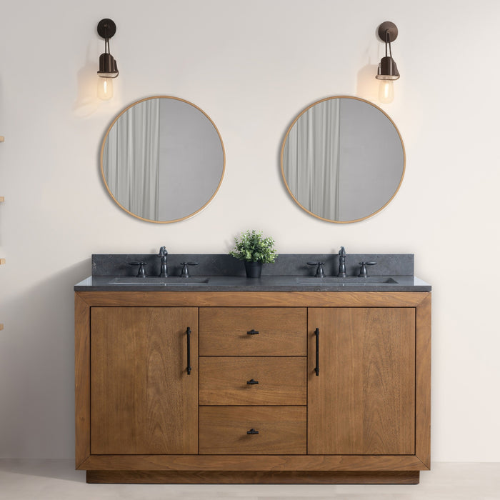 20"/24"/36"/42"/48"/60"/72" Bathroom Vanity with Sink and Top, With Soft Closing Doors