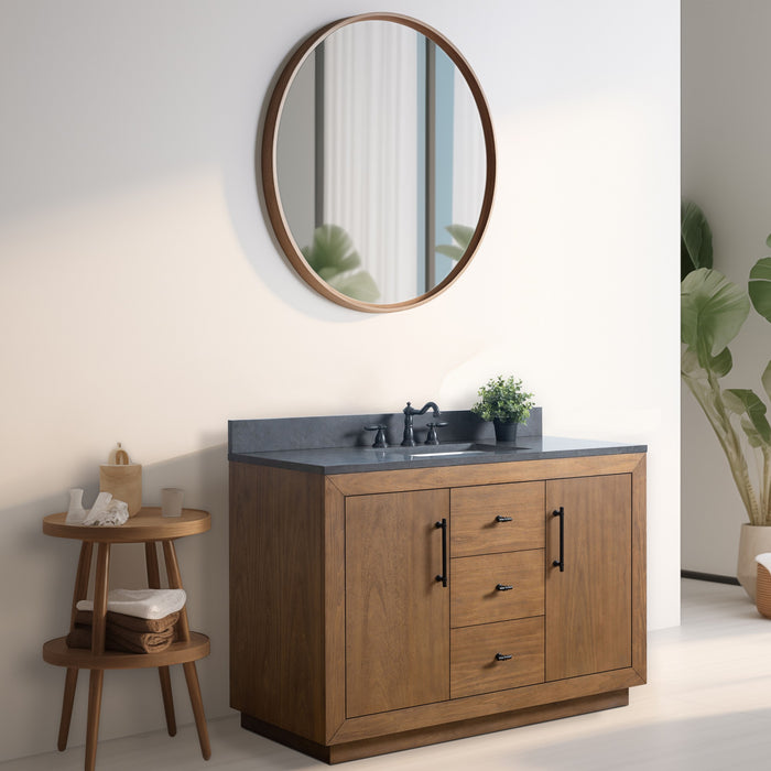20"/24"/36"/42"/48"/60"/72" Bathroom Vanity with Sink and Top, With Soft Closing Doors