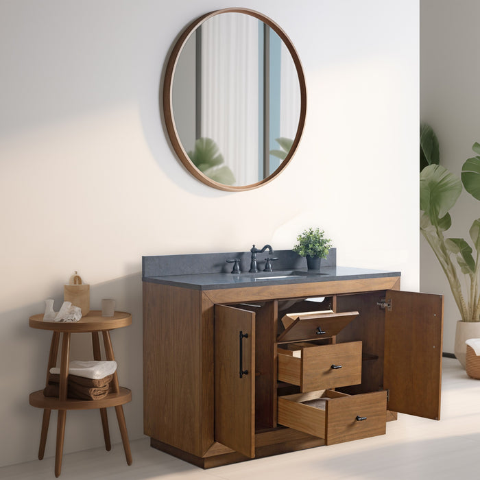20"/24"/36"/42"/48"/60"/72" Bathroom Vanity with Sink and Top, With Soft Closing Doors