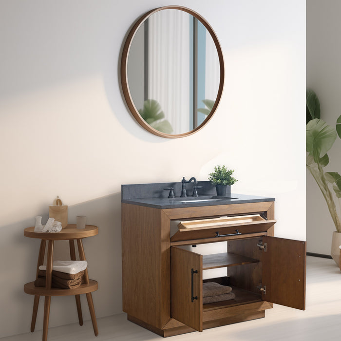 20"/24"/36"/42"/48"/60"/72" Bathroom Vanity with Sink and Top, With Soft Closing Doors