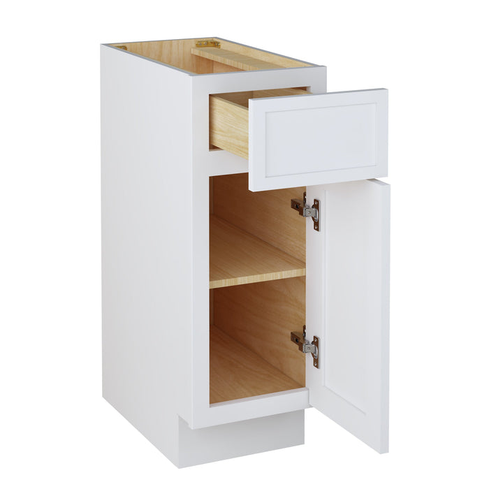 12" Birch Plywood Freestanding Single Base Storage Cabinet - HomeBeyond