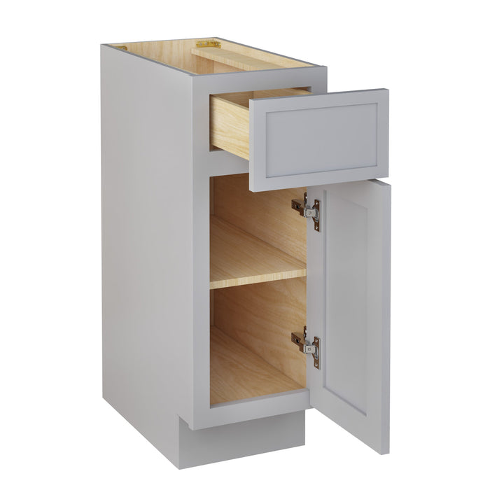 12" Birch Plywood Freestanding Single Base Storage Cabinet - HomeBeyond