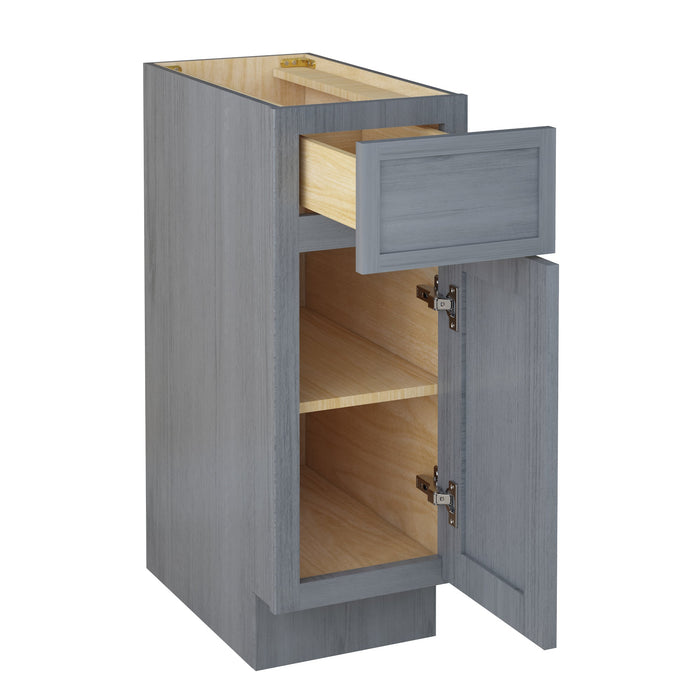 12" Birch Plywood Freestanding Single Base Storage Cabinet - HomeBeyond