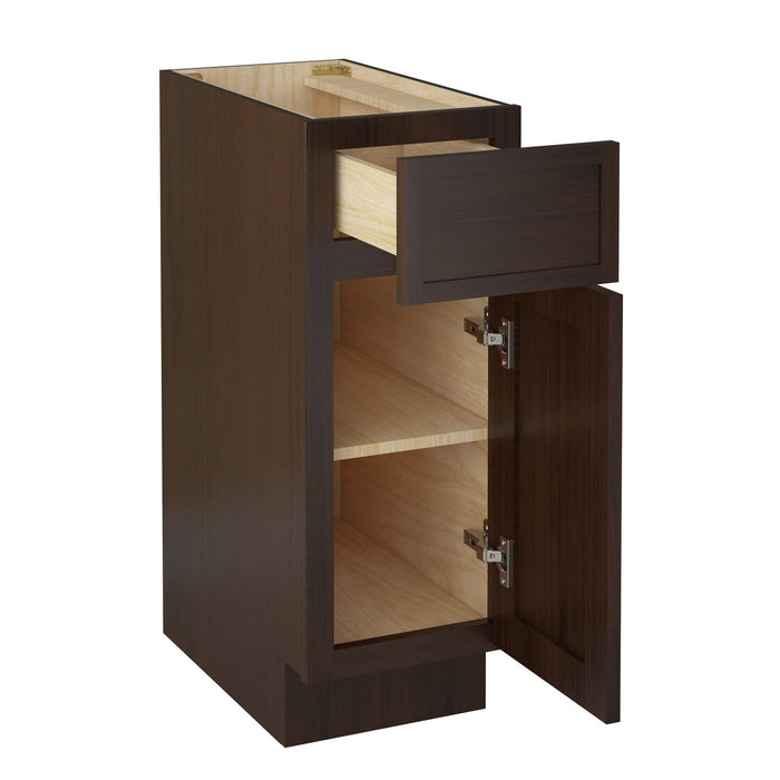 12" Birch Plywood Freestanding Single Base Storage Cabinet - HomeBeyond