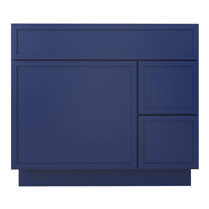 36" Birch Plywood Freestanding Single Base Storage Cabinet - HomeBeyond