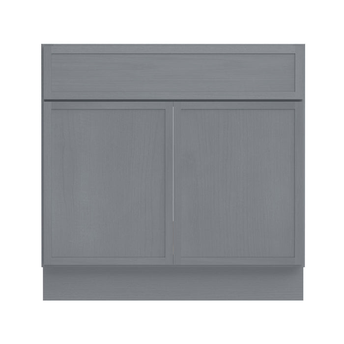 39" Birch Plywood Freestanding Single Base Storage Cabinet, With Soft Close Door - HomeBeyond