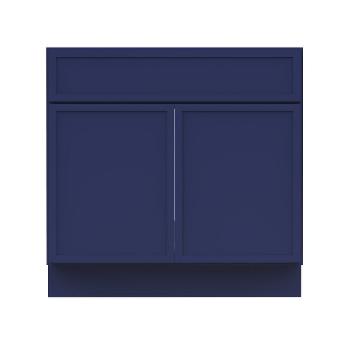 39" Birch Plywood Freestanding Single Base Storage Cabinet, With Soft Close Door - HomeBeyond