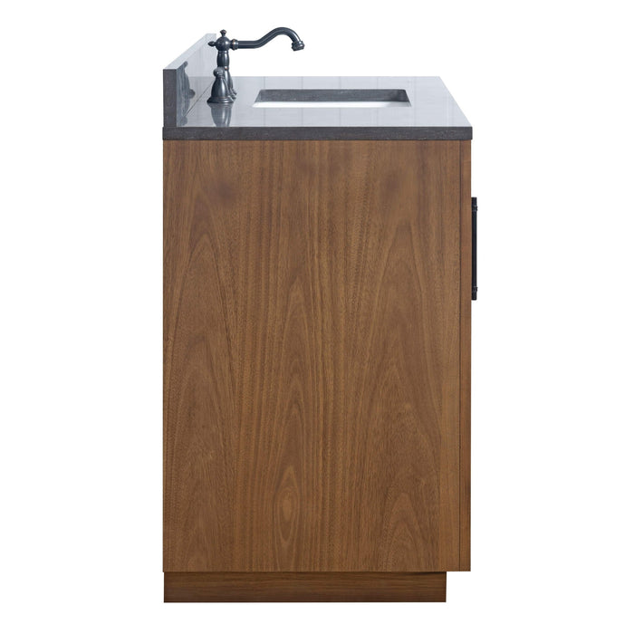 20"/24"/36"/42"/48"/60"/72" Bathroom Vanity with Sink and Top, With Soft Closing Doors