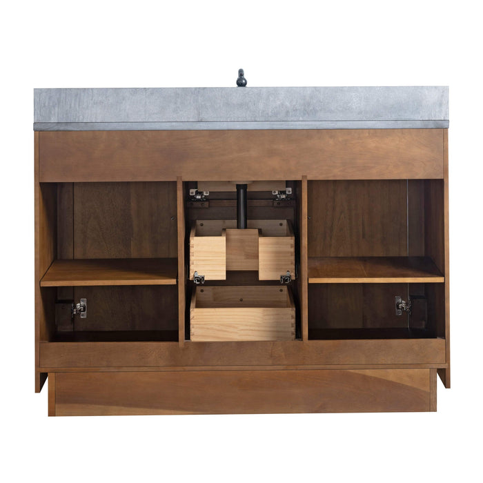 20"/24"/36"/42"/48"/60"/72" Bathroom Vanity with Sink and Top, With Soft Closing Doors