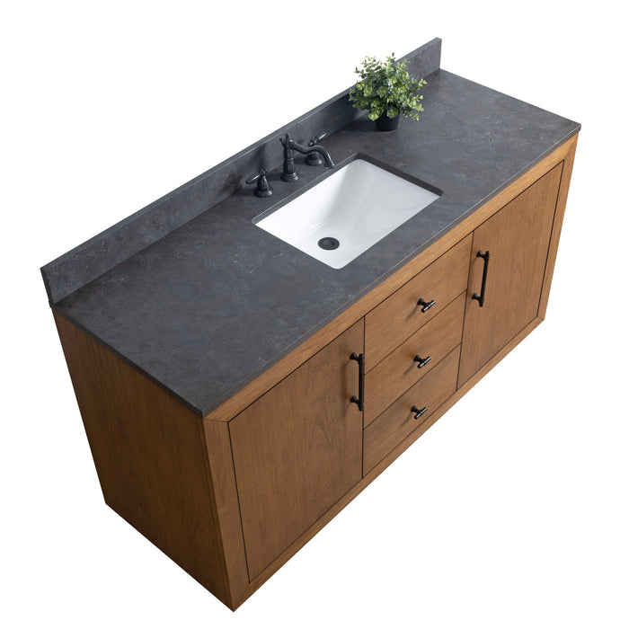 20"/24"/36"/42"/48"/60"/72" Bathroom Vanity with Sink and Top, With Soft Closing Doors