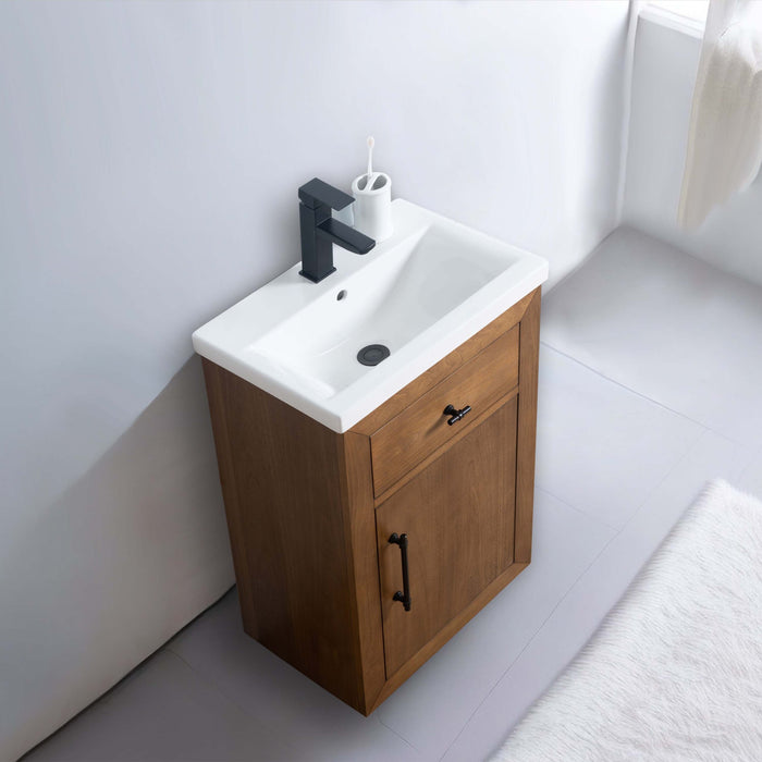 20"/24"/36"/42"/48"/60"/72" Bathroom Vanity with Sink and Top, With Soft Closing Doors