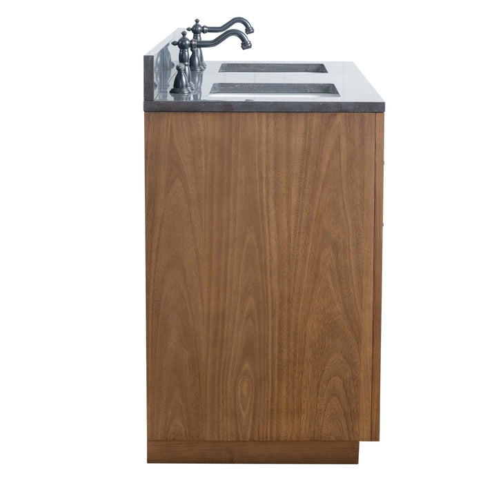 20"/24"/36"/42"/48"/60"/72" Bathroom Vanity with Sink and Top, With Soft Closing Doors