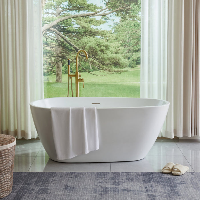 Freestanding Acrylic Bathtub - HomeBeyond