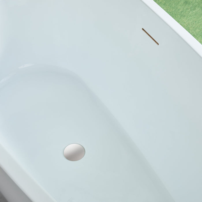 Freestanding Acrylic Bathtub - HomeBeyond