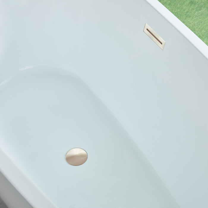 Freestanding Acrylic Bathtub - HomeBeyond