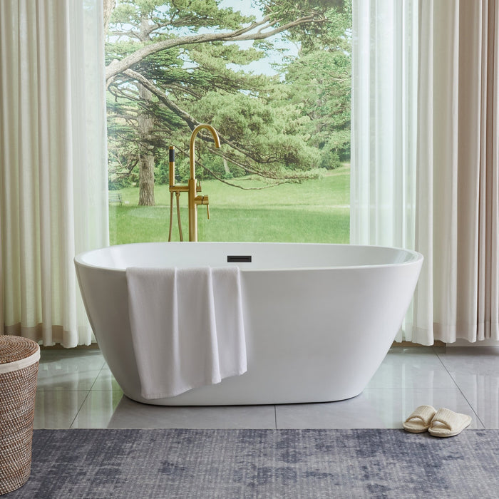 Freestanding Acrylic Bathtub - HomeBeyond