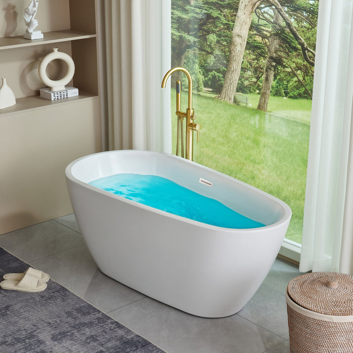 Freestanding Acrylic Bathtub - HomeBeyond