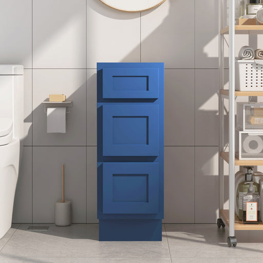 12" Single Bathroom Vanity Base Cabinet - HomeBeyond