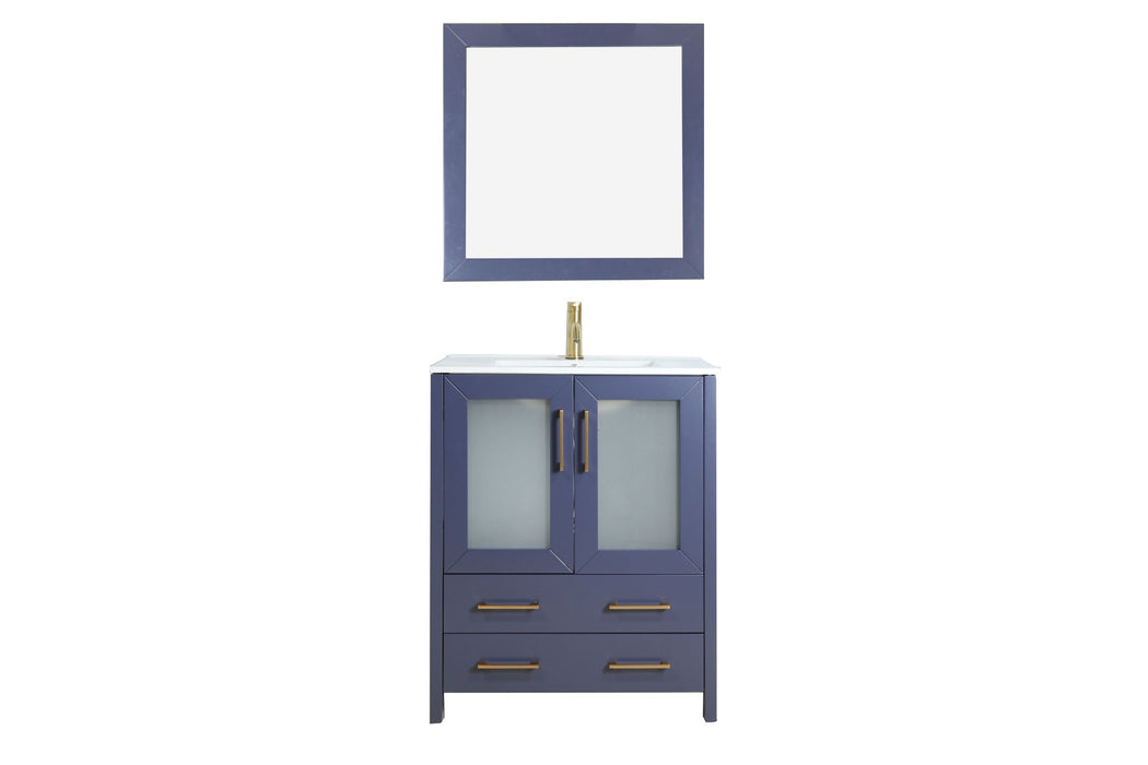 Brescia 36" Single Sink Modern Bathroom Vanity Combo Set - HomeBeyond