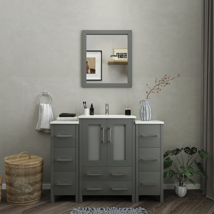 Brescia 48" Single Sink Modern Bathroom Vanity Combo Set - HomeBeyond
