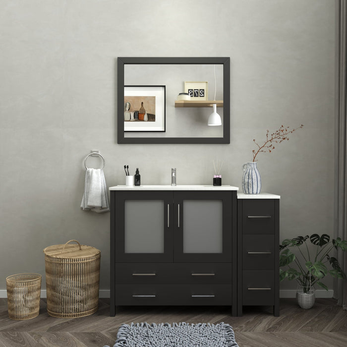 Brescia 48" Single Sink Modern Bathroom Vanity Set - HomeBeyond