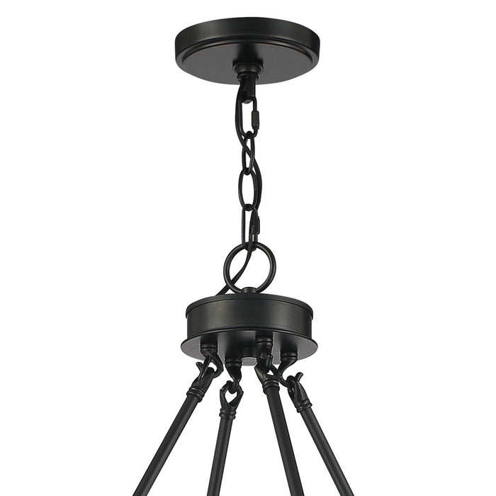 Farmhouse Vintage 16 Lights Wagon Wheel Chandelier Lighting - HomeBeyond