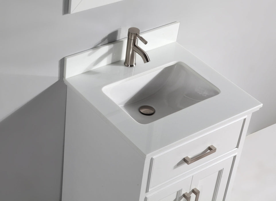 Genoa 24" Single Sink Bathroom Vanity Set - HomeBeyond
