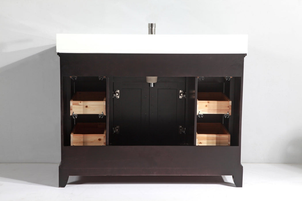 Genoa 48" Single Sink Bathroom Vanity Set - HomeBeyond