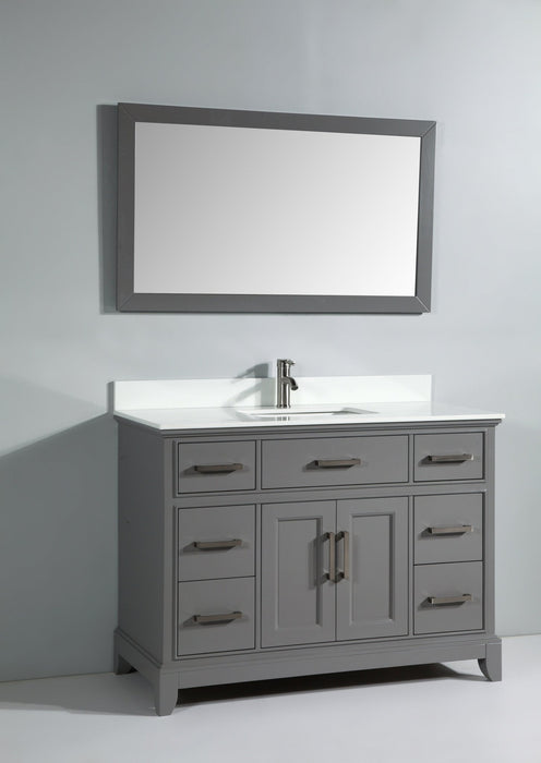 Genoa 48" Single Sink Bathroom Vanity Set - HomeBeyond