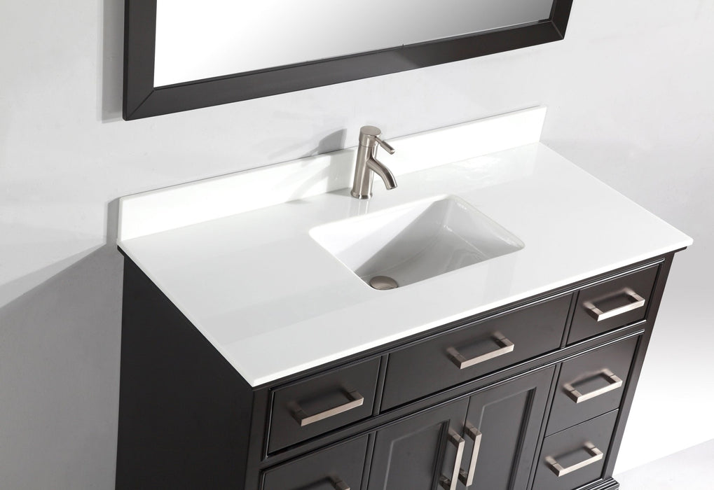 Genoa 60" Single Sink Bathroom Vanity Set - HomeBeyond