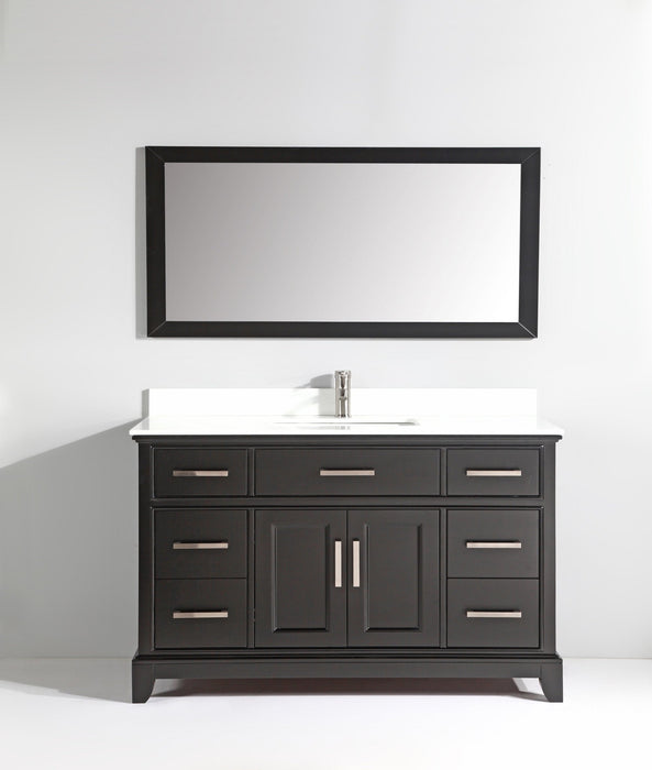 Genoa 60" Single Sink Bathroom Vanity Set - HomeBeyond