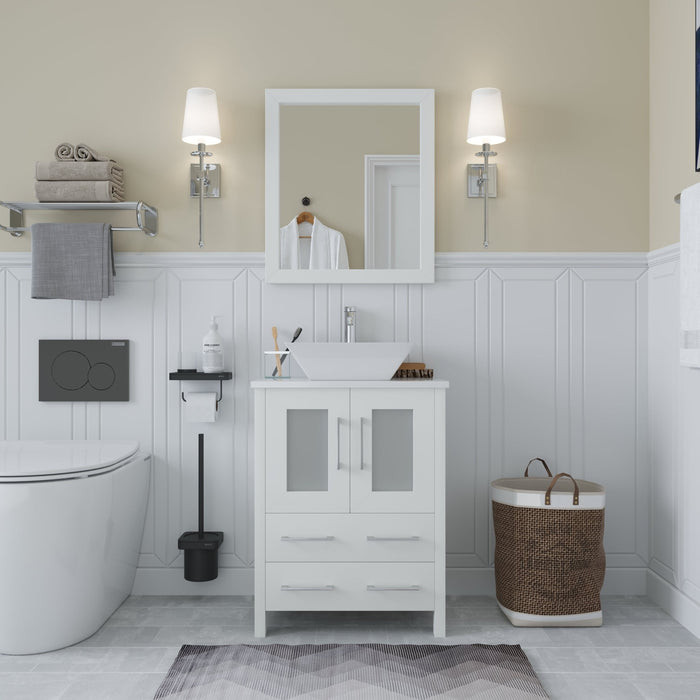 Ravenna 24" Single Sink Bathroom Vanity Combo Set - HomeBeyond