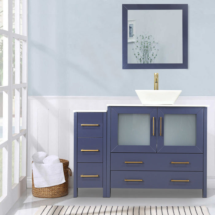 Ravenna 48" Single Sink Bathroom Vanity Combo Set - HomeBeyond