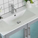 108" Double Sink Modern Bathroom Vanity Set with Ceramic Top & Two Free Mirrors – Large Storage Cabinet with 13 Drawers VA3036-108 - HomeBeyond