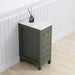 12" Bathroom Cabinet 3 Drawer Side Storage Organizer - HomeBeyond