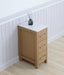 12" Bathroom Cabinet 3 Drawer Side Storage Organizer - HomeBeyond