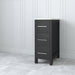 12" Bathroom Cabinet 3 Drawer Side Storage Organizer - HomeBeyond