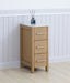 12" Bathroom Cabinet 3 Drawer Side Storage Organizer - HomeBeyond