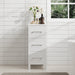 12" Bathroom Cabinet 3 Drawer Side Storage Organizer - HomeBeyond