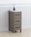 12" Bathroom Cabinet 3 Drawer Side Storage Organizer - HomeBeyond