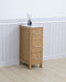12" Bathroom Cabinet 3 Drawer Side Storage Organizer - HomeBeyond