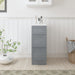 12" Birch Plywood Freestanding Single Base 3 Drawers Storage Cabinet - HomeBeyond