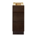 12" Birch Plywood Freestanding Single Base 3 Drawers Storage Cabinet - HomeBeyond