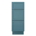 12" Birch Plywood Freestanding Single Base 3 Drawers Storage Cabinet - HomeBeyond