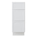 12" Birch Plywood Freestanding Single Base 3 Drawers Storage Cabinet - HomeBeyond