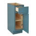 12" Modern Freestanding Birch & Plywood Bathroom Vanity Base Only – Shaker Style Storage Cabinet with Soft-Closing Door VA41121 - HomeBeyond